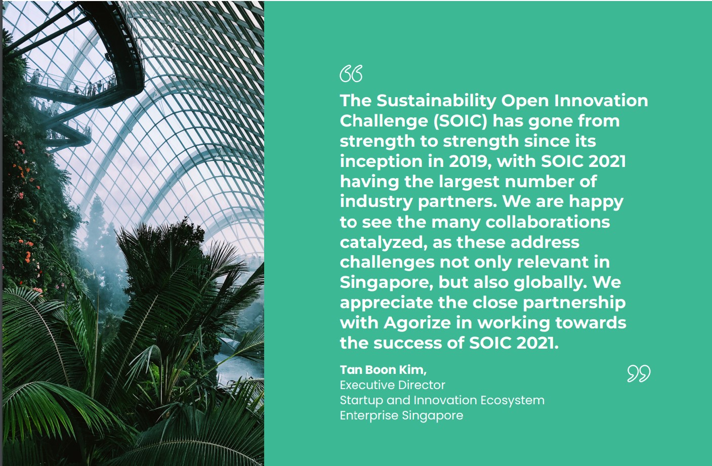 Accelerate Innovation to Build a Sustainable Singapore 3