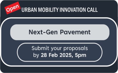 UMI Grant Call – Next-Gen Pavement