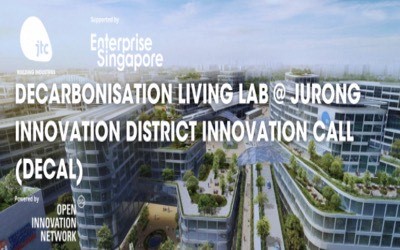Decarbonisation Living Lab @ Jurong Innovation District Innovation Call (DECAL) - Industry Category